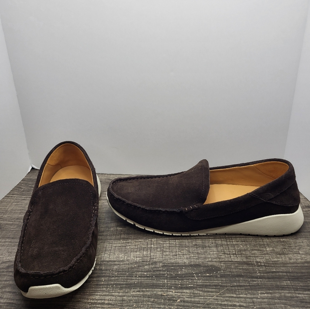 OluKai Ka'a Loafer Slip on Shoes Men's Size 10.5 Dark Brown New
